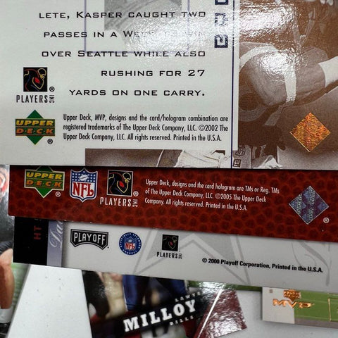 Troy Polamalu Rookie + 150+ NFL Football Card Lot 90s 2000s Topps Fleer UD