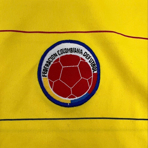 Freeway Mens Lot of 2 Colombia National Team Soccer Jersey Futbol Yellow Size M