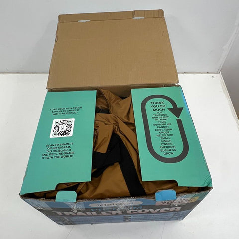 Latch.it 20-22' Premium Type A Trailer Cover Waterproof RV Camper Storage Bag