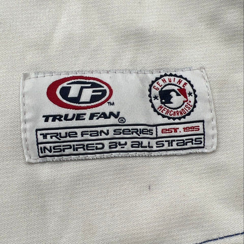 Kansas City Royals MLB True Fan Series Baseball Jersey Gray Blue Sz M