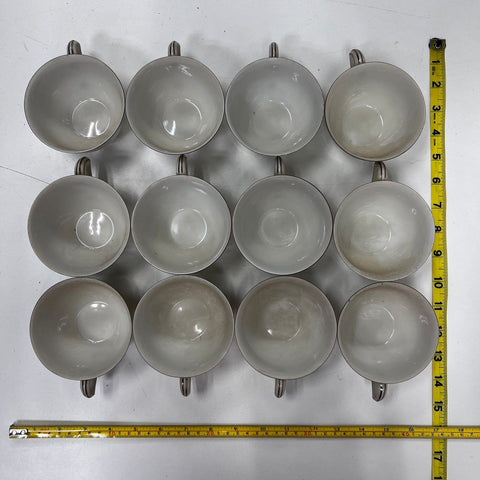 Narumi Southwind Fine China 23pc Tea Set Bamboo Pattern Cups Saucers Vintage