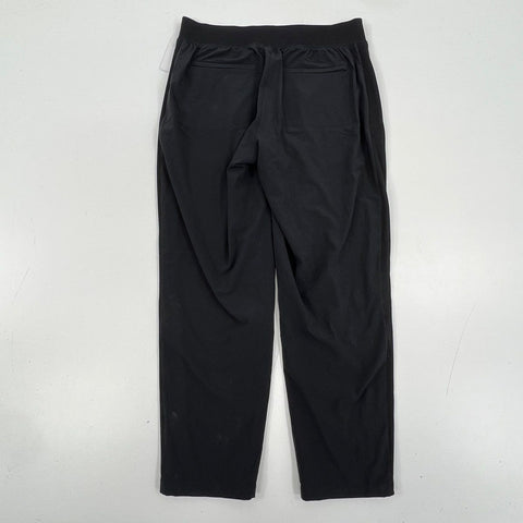 Athleta Women's Brooklyn Lined Pants Black Ribbed Side Stripe Sz 6P NWT