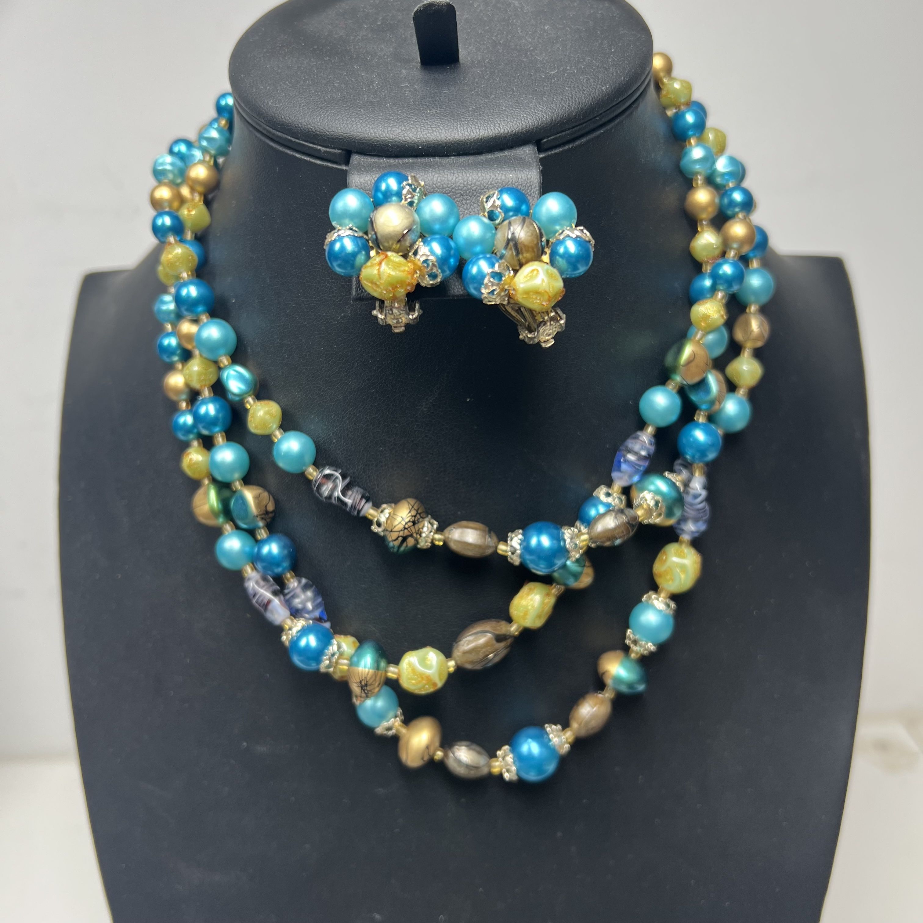 Lot of 11 Jewelry Sets Complimentary Necklace Earrings Styles Vary
