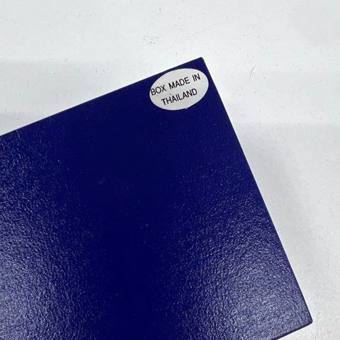 Waterman Paris Ballpoint Pen Blue Gold Trim Personalized JDC Original Box