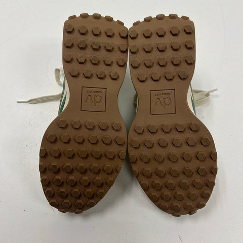 Dolce Vita Braiden Off White Green Lifestyle Sneakers Women's Size 9