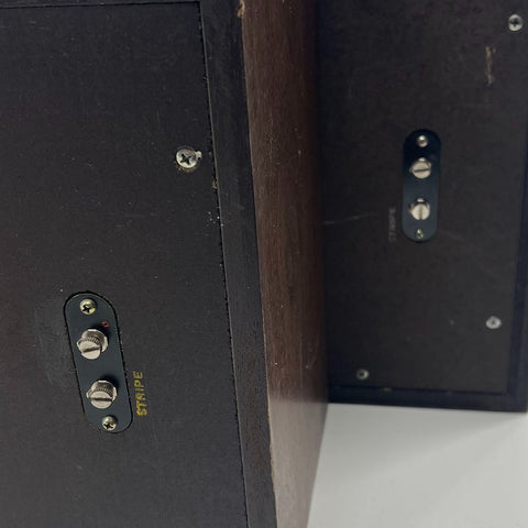 Vintage Montgomery Ward Airline GEN-6631A Bookshelf Speakers 8 Ohm 20W Pair
