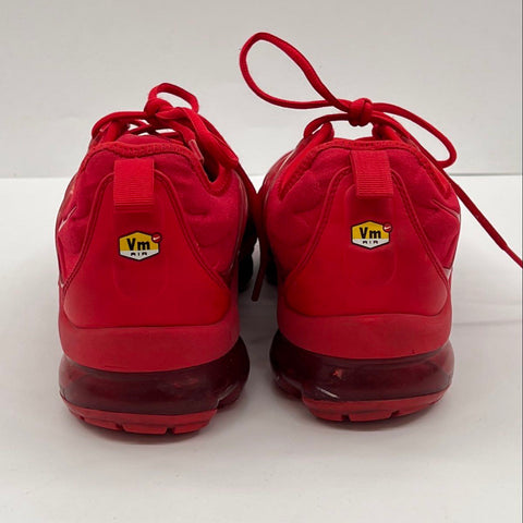 Nike Air VaporMax Plus Triple Red Men's Running Shoes Size 9.5