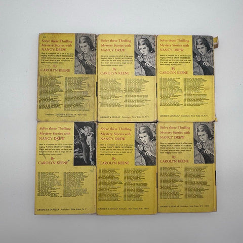 Nancy Drew Mystery Stories Lot 11 Books Grosset & Dunlap Vintage Hardcovers