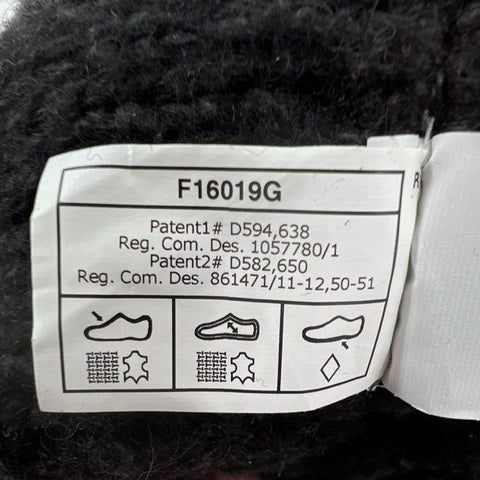 UGG Isla Black Cable Knit Button Tall Boots Women's Size 8