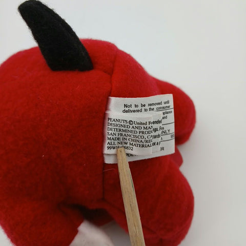 Peanuts Snoopy Plush Lot Whitman's Sampler Valentine's Day Tuxedo Devil Vintage
