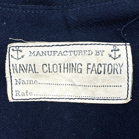 Vintage 1940s US Navy WWII Wool Sailor Jumpers Ruptured Duck Bullock Lot 2 Sz S