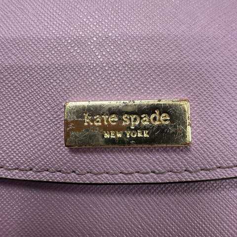 Kate Spade Lilac Saffiano Leather Crossbody Bag and Wallet Set Lot of 2