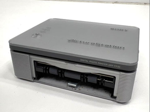 Y2K Sony PictureStation DPP-FP30 Digital Photo Printer w/ Case & Accessories
