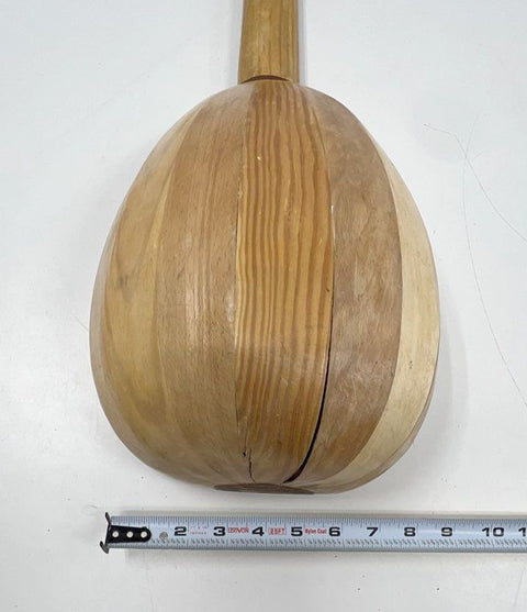 Vintage 5-String Miniature Oud Bowl Back Lute Instrument 19-Inch Stave Back