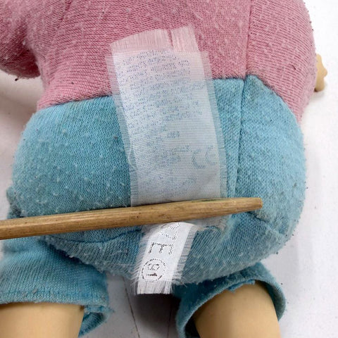 Vintage 1997 Rugrats Phil & Lil DeVille Doll Lot of 2 Viacom Plush Vinyl