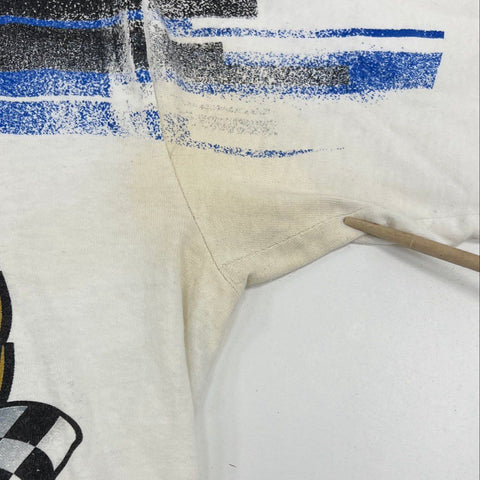 Vintage 1998 NASCAR 50th Anniversary All Over Print T-Shirt Chase USA Sz XXL