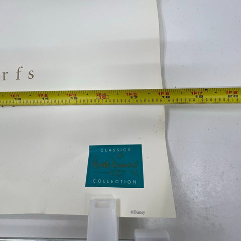 Vintage 1997 Disney Snow White Evil Queen 60th Anniversary Poster Set of 2 USA