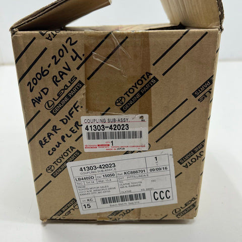 2006-2012 Toyota RAV4 AWD OEM Rear Differential Coupler 41303-42023 New