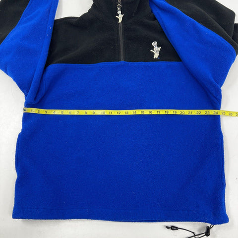 Vintage 1999 Pillsbury Doughboy 1/4 Zip Fleece Pullover Jacket Sz M