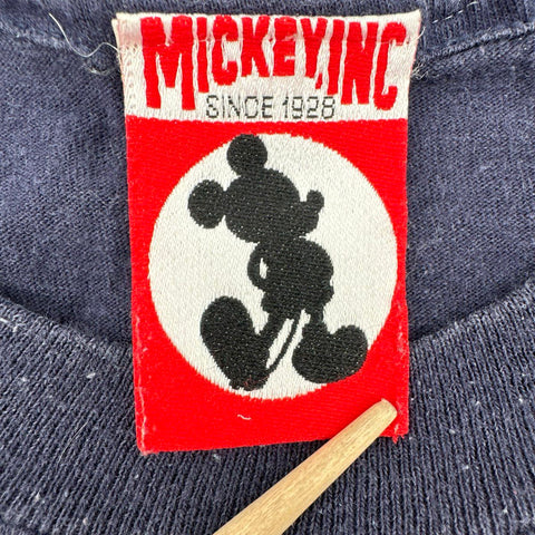 Vintage 1996 Mickey Mouse Walt Disney World '96 Graphic T-Shirt Made in USA Sz L
