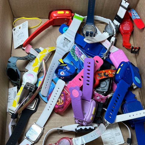 Children's Assorted Styles & Colors Digital & Analog Kids Watch Lot