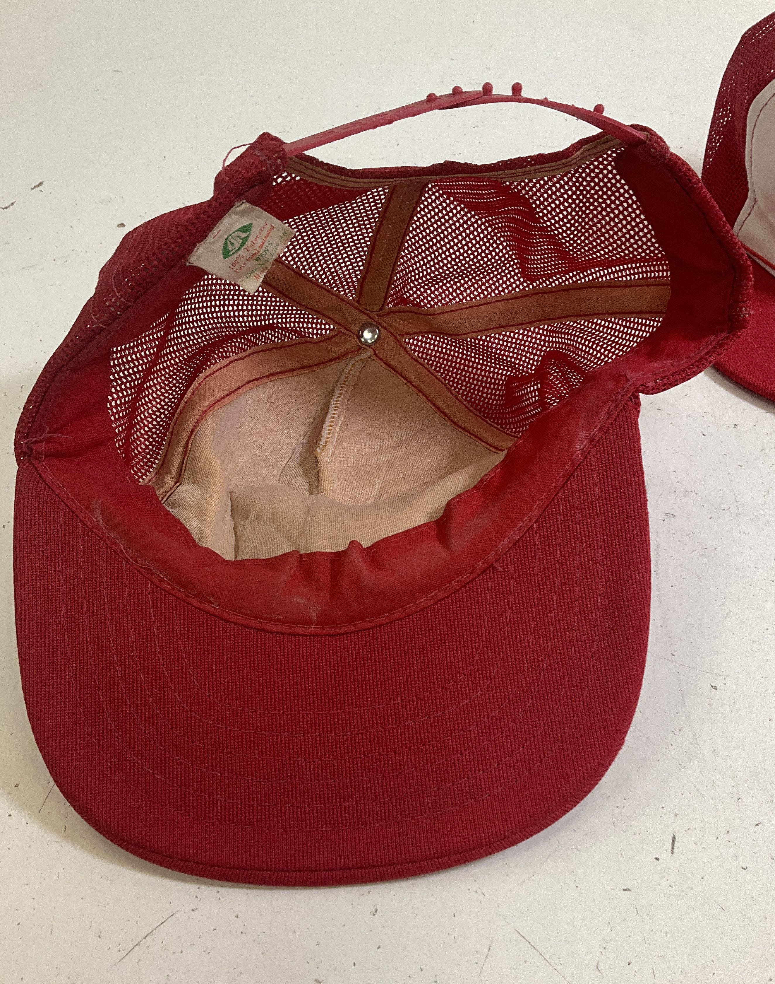 Vintage Hat Lot 3 NAIA Championship Wilson 80s Mesh Trucker Snapback