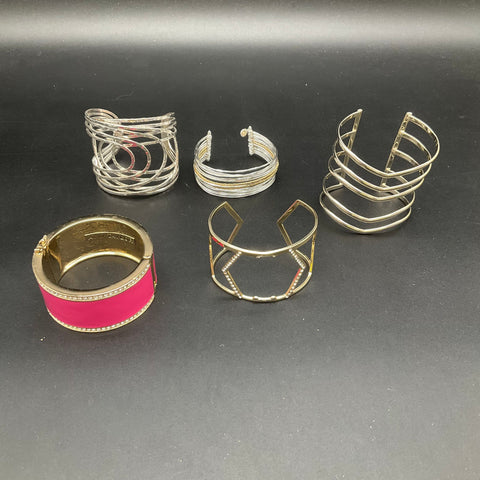 Ann Taylor Loft Stella & Dot Costume Jewelry Lot 13 Bracelets Cuffs Bangles
