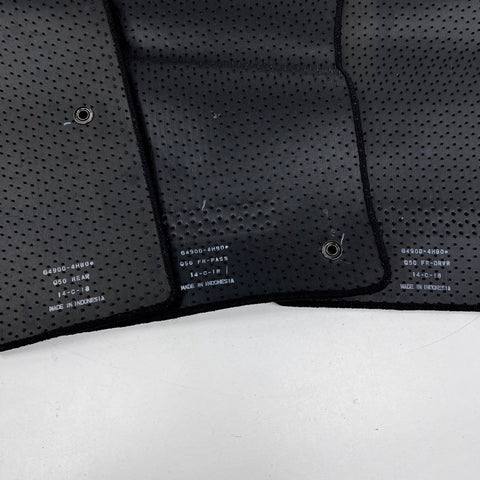 Infiniti Q50 OEM Carpet Floor Mat Set 3-Piece Black 64900-4HB0A