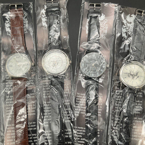 Eiger & Commemorative Wristwatch Lot of 8 Leather Straps