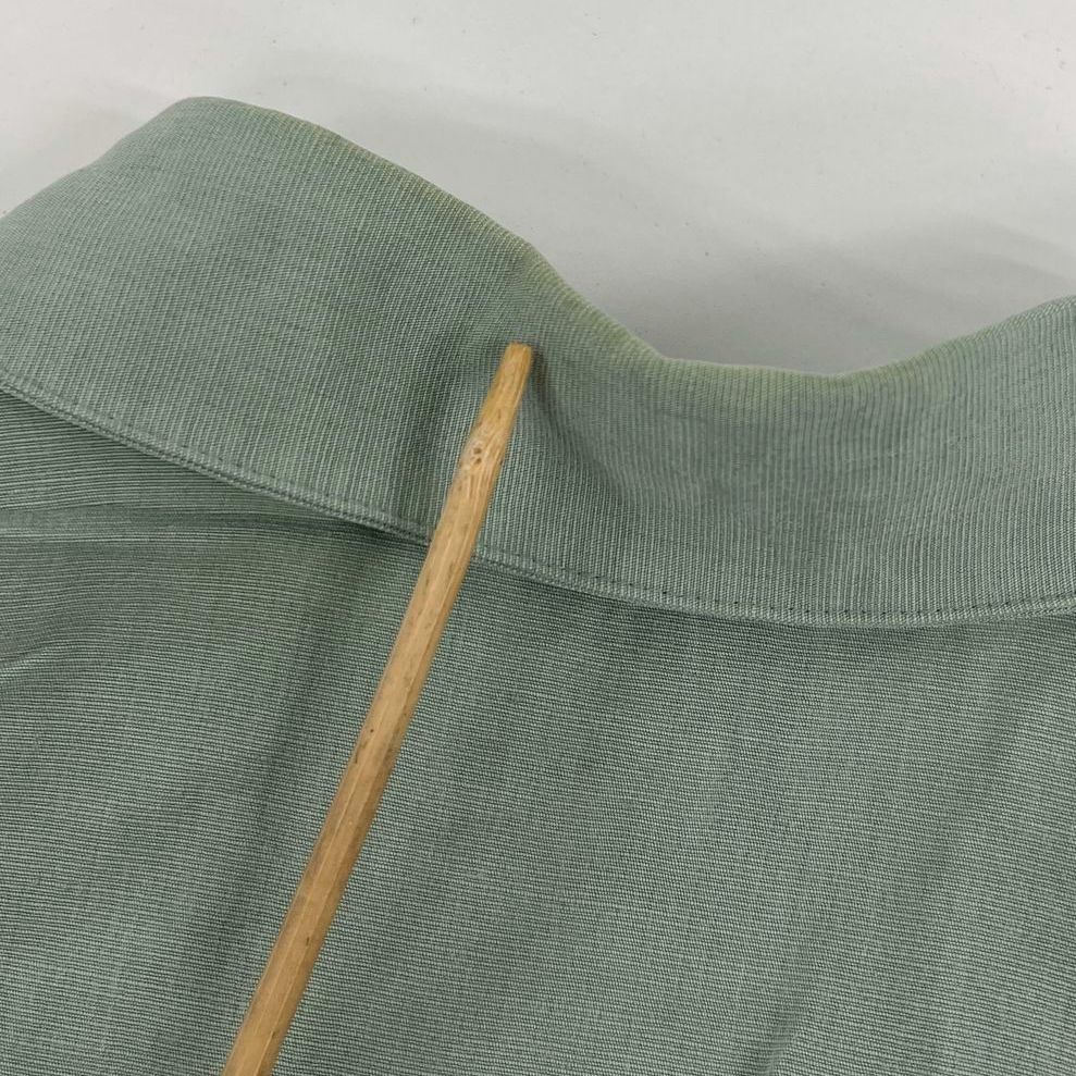 Women's Koret Green Embroidered Tank & Button Up Shirt Set - Size Large