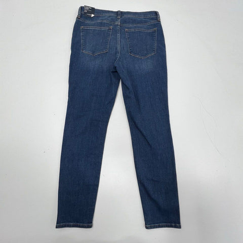 J.Crew NWT Blue 9" Mid-Rise Skinny Jeans Women's Size 29 Style CB395