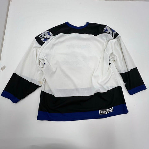 Vintage 90s Tampa Bay Lightning CCM NHL Hockey Jersey Sz L