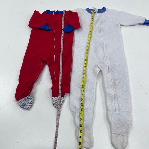 Vintage 90s Kids Onesies Lot Gerber Healthtex Carter's Made in USA Sz 18M-4T