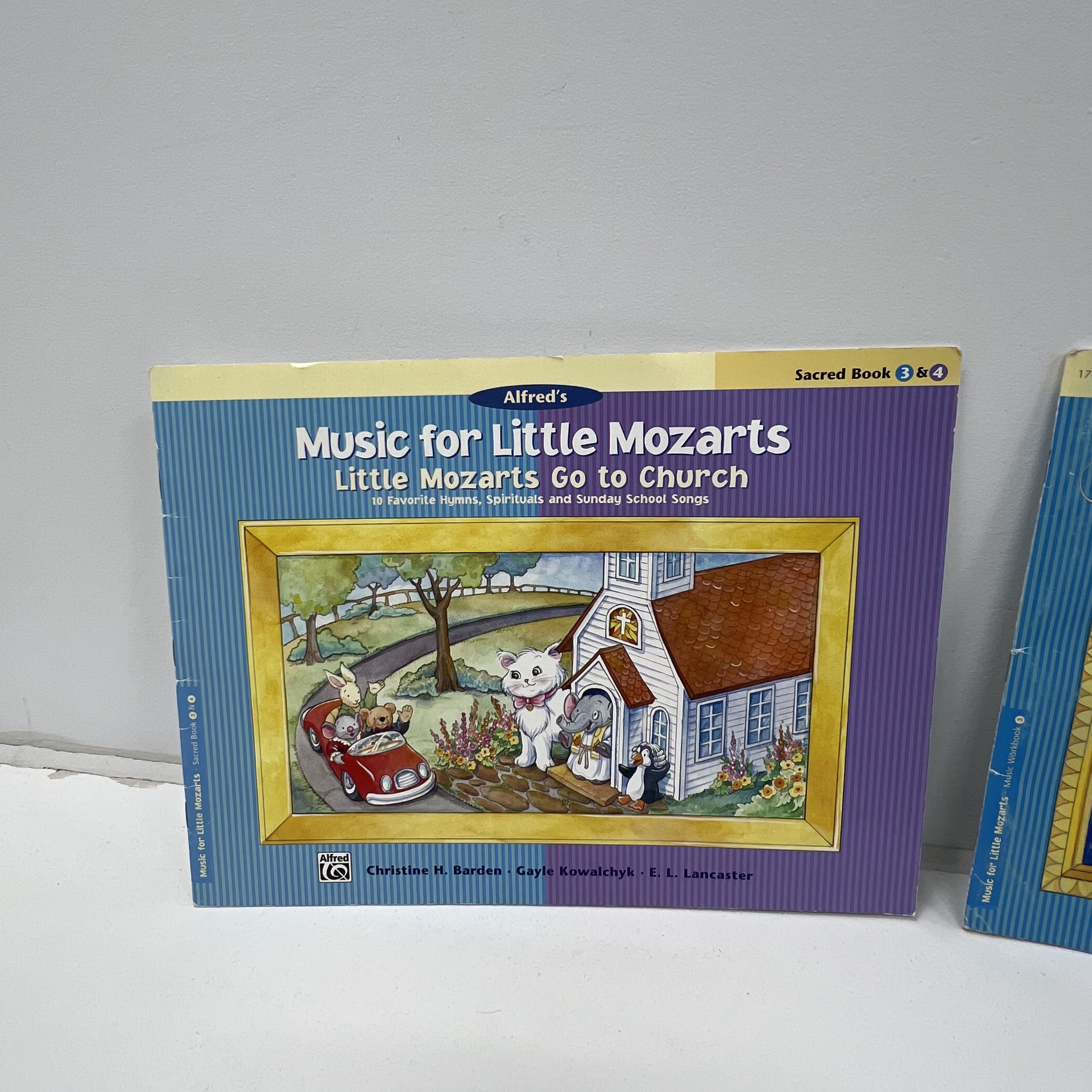 Alfred's Music For Little Mozarts Lot of 9 Music Workbooks