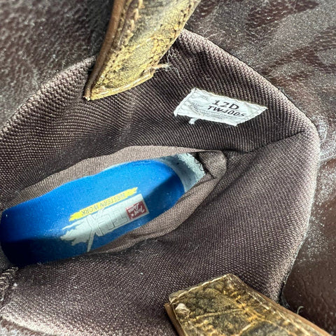 Tony Lama TLX TW4005 Waterproof Western Work Boots Brown Leather Size 12 D