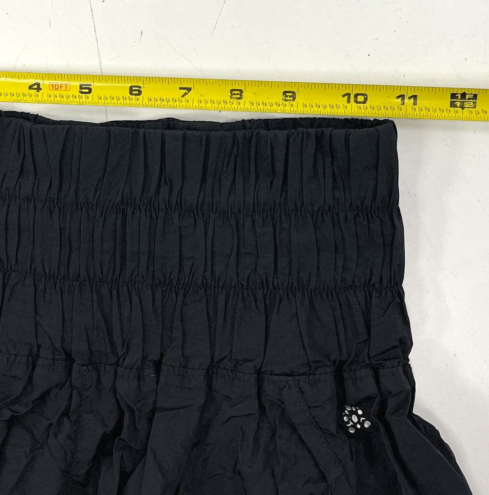 FP Movement Lot 2 The Way Home Smocked High Rise Lined Shorts Women's S XS