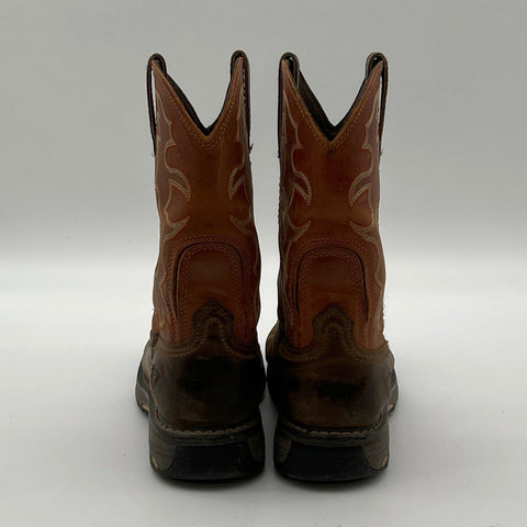 Ariat Sierra Distressed Brown Leather Western Cowboy Work Boots Men's Size 7D