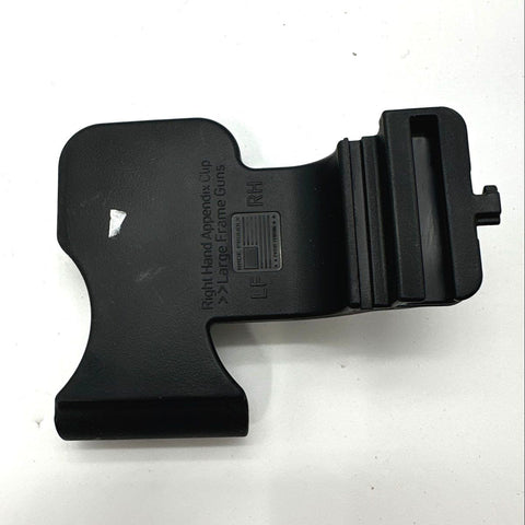 Kydex Gun Holster Lot 3 Holsters and 1 Appendix Clip Black RH Large Frame