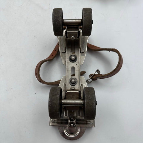 Chicago Flying Scout No. 101 Vintage Roller Skates Adjustable Steel With Box