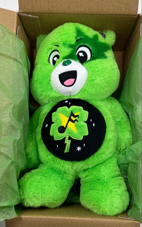 Care Bears Rock-A-Lot Good Luck Bear Plush 12 Inch Limited Edition 2023 With Box