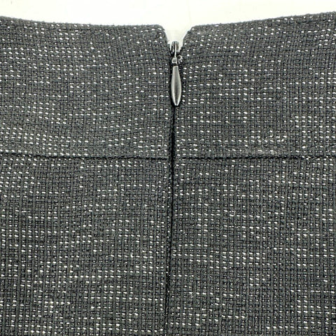 metallic overlay sheath dress tahari Tahari Women's Black Gold Metallic Textured Sleeveless Sheath Dress Sz