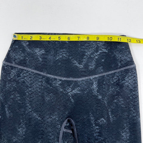 Fabletics Women's PureLuxe High-Waisted TLC Leggings Reptilia Black Sz S NWT