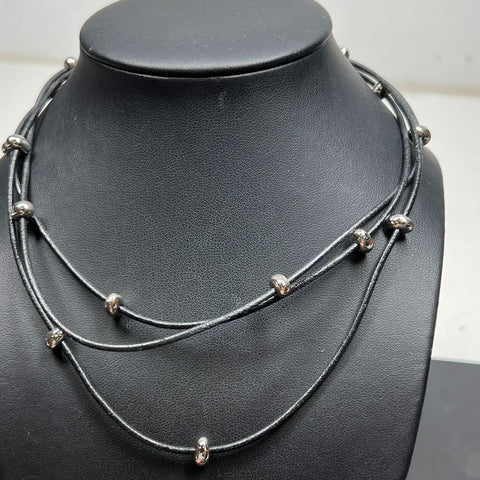 2 Ralph Lauren Leather Cord Necklaces