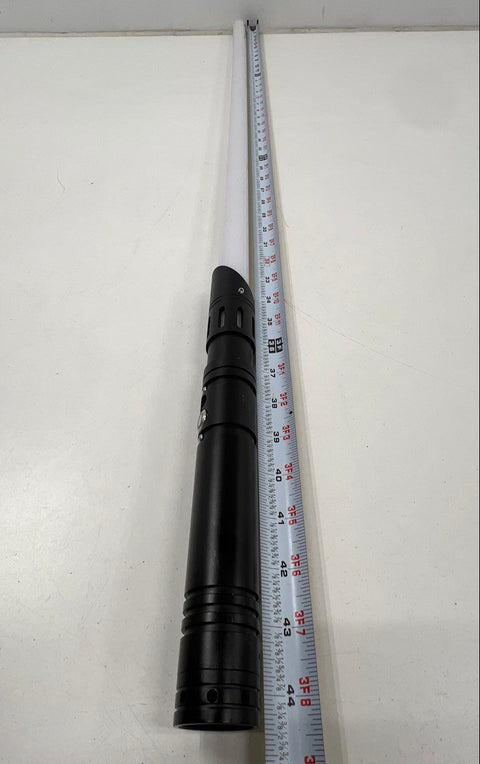 Custom FX Light Saber Toy Black Metal Hilt 45 Inch Blade Untested No Charger