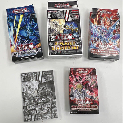 Yu-Gi-Oh! 4x Structure Deck Lot Albaz Crimson King God + 2-Player Starter Set