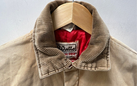 Vintage 90s Walls Blizzard Proof Insulated Coveralls Tan Made in USA Sz M Short
