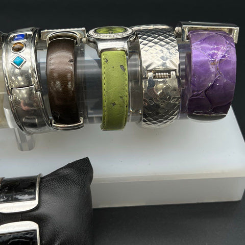 Narmi Avenue Persona Fashion Cuff Bangle Watches Variety Jewelry Lot of 10
