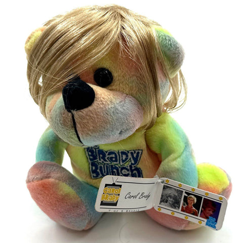 Plush Bear Lot The Brady Bunch TV Collectible 9 Pieces With Tags Vintage