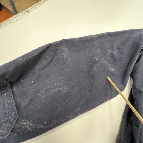 USCG Coast Guard Men's Coveralls Jumpsuit Dark Blue Uniform Patches Size XLT