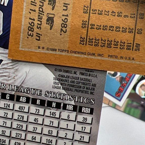 Derek Jeter Rookie + 100+ Card Lot 1980s-90s Topps Upper Deck MLB Baseball